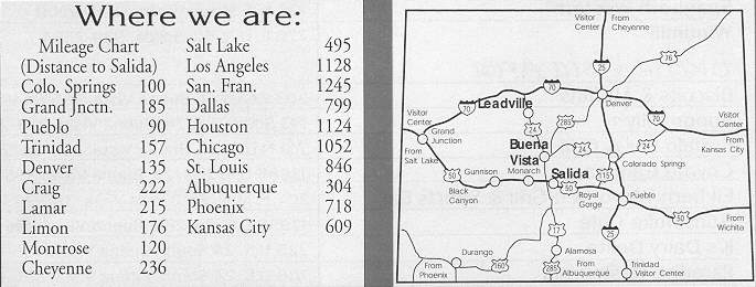 Map to Spruce Ridge Llamas